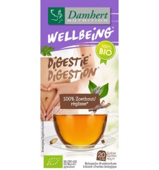 Damhert Tea time zoethout thee biologisch 20 zakjes