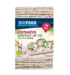 Damhert Rijstwafels met quinoa biologisch 130 gram