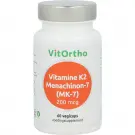 VitOrtho Vitamine K2 menachinon 7 200 mcg 60 vcaps