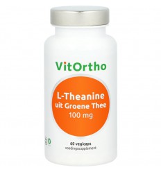 Vitortho L-Theanine uit groene thee 100 mg 60 vcaps
