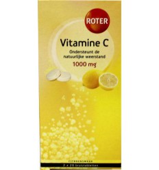 Roter Vitamine C 1000 mg citroen duo 2x20 bruistabletten 40 bruistabletten