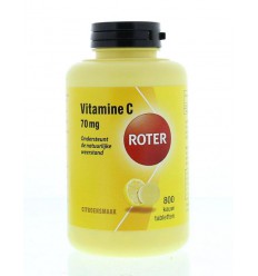Roter Vitamine C 70 mg citroen 800 kauwtabletten