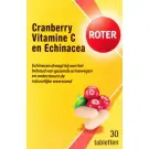 Roter Cranberry vitamine C & echinacea 30 tabletten