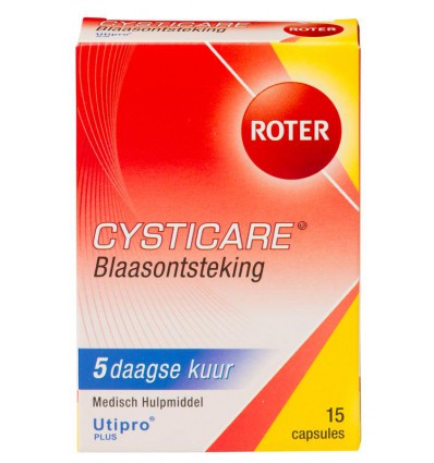 Supplementen Roter Cysticare 15 capsules kopen
