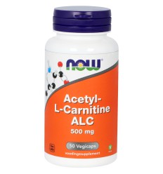 NOW Acetyl L-Carnitine 500 mg 50 vcaps