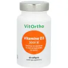 VitOrtho Vitamine D3 75 mcg 60 softgels