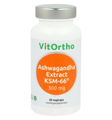 Vitortho Ashwagandha extract 300 mg KSM-66 60 vcaps