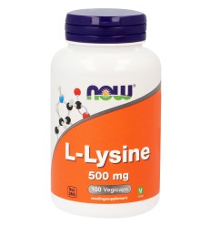 NOW L-Lysine 500 mg 100 capsules