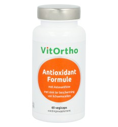 VitOrtho Antioxidant formule met astaxanthine 60 vcaps