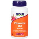 NOW Vitamine D3 25 mcg 360 softgels