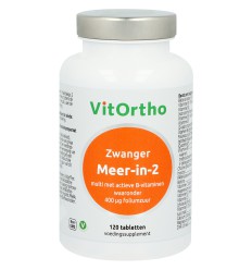 Vitortho Meer in 2 zwanger 120 tabletten