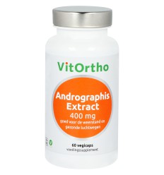 VitOrtho Andrographis extract 400 mg 60 vcaps