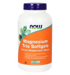 NOW Magnesium trio softgels 180 softgels