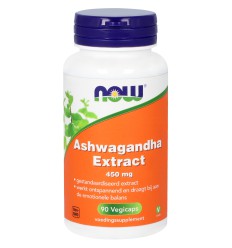 NOW Ashwagandha extract 450 mg 90 vcaps