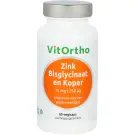 VitOrtho Zink bisglycinaat 15 mg en koper 250 mcg 60 vcaps