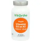 Vitortho Vitamine D3 25 mcg K2 45 mcg 60 vcaps