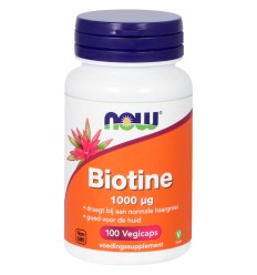 NOW Biotine 1000 mcg 100 vcaps