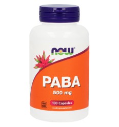 NOW PABA 500 mg 100 capsules