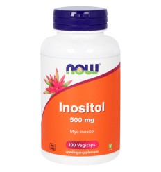 NOW Inositol 500 mg 100 capsules