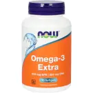 NOW Omega-3 Extra 500 mg EPA 250 mg DHA 90 softgels