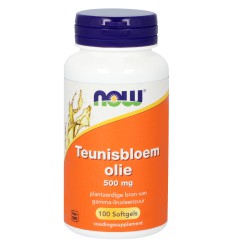 NOW Teunisbloemolie 500 mg 100 softgels