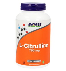 NOW L-Citrulline 750 mg 180 vcaps