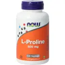 NOW L-Proline 500 mg 120 vcaps