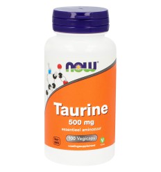 NOW Taurine 500 mg 100 capsules