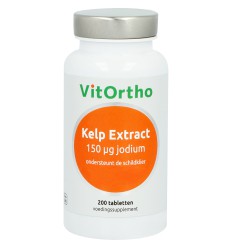 VitOrtho Kelp extract - 150 mcg jodium 200 tabletten