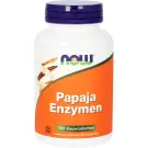 NOW Papaya enzymen 180 kauwtabletten