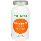 VitOrtho Vitamine D3 25 mcg 120 softgels