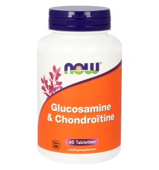 NOW Glucosamine & chondroitine 60 tabletten