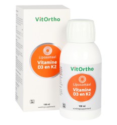 VitOrtho Vitamine D3 en K2 liposomaal 100 ml