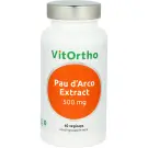 VitOrtho Pau d'arco extract 500 mg 60 vcaps