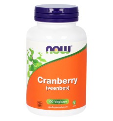 NOW Cranberry (veenbes) 100 vcaps