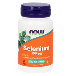 NOW Selenium 100 mcg 100 tabletten