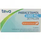 Teva Paracetamol 1000 mg 10 zetpillen