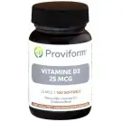 Proviform Vitamine D3 25 mcg 100 softgels