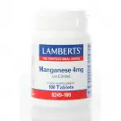 Lamberts Mangaan (manganese) 4 mg 100 tabletten