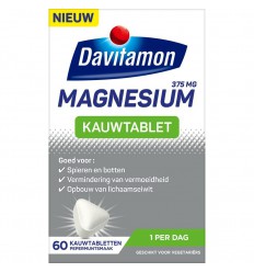 Davitamon Magnesium 60 kauwtabletten