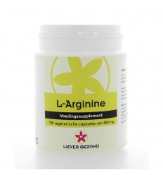 Liever Gezond L-Arginine 500 mg 100 capsules