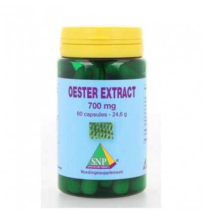 Supplementen SNP Oester extract 700 mg 60 capsules kopen