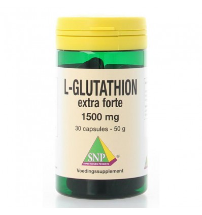 Glutathion SNP L extra forte 1500 mg 30 capsules kopen