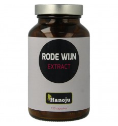 Hanoju Rode wijn extract 250 mg 150 vcaps