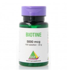 SNP Biotine 5000 mcg 100 tabletten
