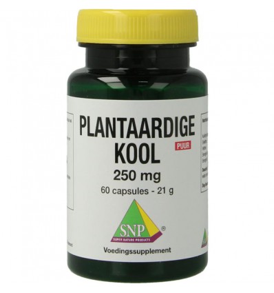Supplementen SNP Plantaardige kool 250 mg puur 60 capsules kopen