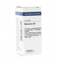 VSM Mezereum D6 10 gram globuli
