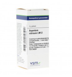 VSM Argentum nitricum LM12 4 gram globuli
