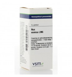 VSM Nux vomica LM6 4 gram globuli