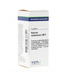 VSM Natrium carbonicum LM12 4 gram globuli